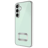 Samsung Galaxy S24 Kılıf Kamera Korumalı Logo Gösteren Omega Kapak - 7
