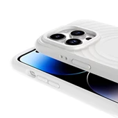 Apple iPhone 14 Pro Max Magsafe Şarj Özellikli Airbagli Mat Görünümlü Redclick Hepi Kapak thumbnail 11