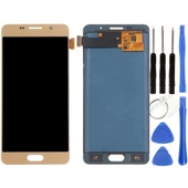 TE Samsung A5 2016 A510F Uyumlu Lcd Ekran Servis Gold+Tamir Seti - 1