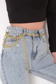 Ekru Brode Crop Ve Mini Etek Takım - 3