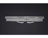 Citroen C-Elysee Uyumlu Cam Çıtası Krom 6 Parça 2012 Ve Sonrası Modeller İçin thumbnail 4