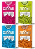 Mandala Sudoku Seti 4 Kitap (Kolay - Orta - Zor - Profesyonel) - 1