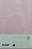 Clasy Tek Kişilik Lastikli Çarşaf Seti V12 Pembe 100x200 - 1