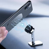 Polham Araç İçi Telefon Tutucu ve Masaüstü Telefon Tutucu Kullanım İçin Manyetik Telefon Tutucu, - 2