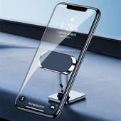 Polham Araç İçi Telefon Tutucu ve Masaüstü Telefon Tutucu Kullanım İçin Manyetik Telefon Tutucu, - 3