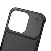 Apple iPhone 15 Pro Max Kılıf Magsafe Şarj Özellikli Mekanizmalı Koku Hazneli Redclick Mostar Kapak thumbnail 5