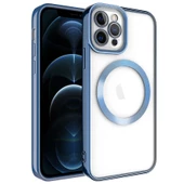 iPhone 11 Pro Kılıf Magsafe Wireless Şarj Özellikli Setro Silikon - 7