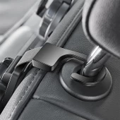 Polham 3in1 Çok Fonksiyonlu Araç Arkası İçin Askılı Telefon,Bardak,Çanta Tutucu,10KG Taşıma Kapasiteli - 4