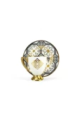 Digithome Milano 6 Kişilik 12 Parça Porselen Kahve Fincan Takımı Gold Yaldızlı Krem - VOGUE-113 C320.042 thumbnail 4