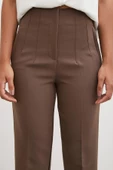 Skinny Kumaş Pantolon Kahve - 5