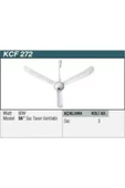 KCF272 80W 3 Kanatlı Saç Tavan Vantilatörü Pervane - 3