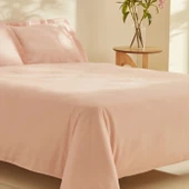 Karaca Home Fierra %100 Pamuk Çift Kişilik Nevresim Takımı Pudra - 2