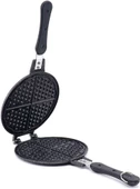 Taşhan T-0586 Granit Lüx Ocak Üstü Bakalit Saplı Waffle Tavası-20 cm - 4