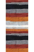 5 Adet Vega Stripe Premium Akrilik El Örgü İpi Yünü No: 82417 - 3
