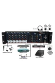 Tepe Sound Ottoman-400-T 400 Watt Reverb Echo Kulaklık Çıkışlı Phantomlu Trafolu Amfi - 3
