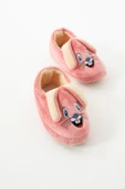 Albishoes Kız Çocuk Panduf Ev Patiği Pamuk Astarlı Tavşan Figür Ev Kreş Ayakkabısı Sevimli Tavşan - 5