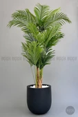 BİÇİÇEK   Yapay Areka Palmiyesi 220 cm lux dış mekan saksıda - 5
