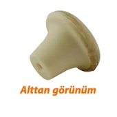 Sert Plastik Mantar Düğme Kulp Kayın Dolap Mobilya Mutfak Dolabı Çekmece Kapak Kulpu Kulbu - 4