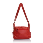 Monalisa Home Kadın Çok Bölmeli Yıkama Deri Omuz Çaptaz Çanta thumbnail 3