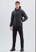 Skechers M Essential Hooded Jacket Mont S202063 Erkek Günlük Mont - 3