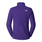 The North Face W 100 GLACIER FZ Kadın Tam Fermuar Polar NF0A855ONL41 thumbnail 2