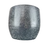Bitki Tasarımı Gri Granit Toprak Saksı Saksılık Salon Çiçeklik - 19 CM - 3