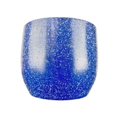 Bitki Tasarımı Lacivert Granit Toprak Saksı Saksılık Salon Çiçeklik - 19 CM - 3