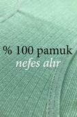 4 Adet Kadın Yüksek Bel Ribana Bato Külot S014 - 2