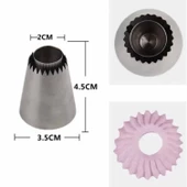 Büyük Boy Krema Duyu 36x24x46 Mm | İthal Krema Torbası Hediye (DY-Y01) - 2