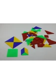 Luga Atölye Renkli Tangram Seti | Zeka Geliştiren Eğlenceli Bulmaca - 6