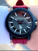 U.S.POLO ASSN Silikon Kordon 5 Atm Suya Dayanıklı Spor Erkek Kol Saati USPA.1029.B03 thumbnail 2