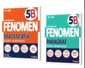 FENOMEN YAYINLARI 5 Matematik B + PARAGRAF B Soru Bankası - 1