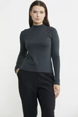 Omuz Aksesuarlı Triko Kazak - Antrasit thumbnail 1