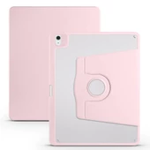 Apple iPad Pro 12.9 2022 M2 Uyumlu  Kılıf Termik Kalem Bölmeli Dönebilen Standlı Kılıf - 1