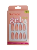 Orange Gel Takma Tırnak ORG-135 - 1
