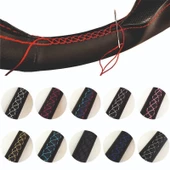 Renault Megane 1 Uyumlu Araca Özel DİKMELİ Direksiyon Kılıfı (Soft Nokta Düz) thumbnail 2