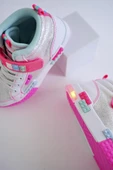 Muggo KUKULİ Garantili Legolu Bağcıklı ve Cırtlı Ortopedik Çocuk Sneaker Spor Ayakkabı - 6