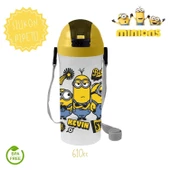 Pipetli Suluk Matara Minions 610 ml - 1