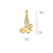 14 Ayar Altın Yusufçuk Kolye Ucu 0,79 gr thumbnail 2