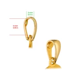 14 Ayar Altın Oğlak Burç Kolye Ucu 1,79 gr - 7