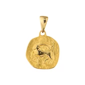 14 Ayar Altın Oğlak Burç Kolye Ucu 1,79 gr - 1