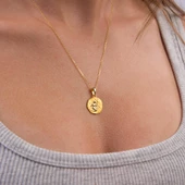 14 Ayar Altın Başak Burç Kolye Ucu 2,31 gr - 2