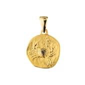 14 Ayar Altın Yengeç Burç Kolye Ucu 2,12 gr thumbnail 1