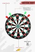 Yüksek Kalite Profesyonel Mini Boy Dart Seti Küçük Dart Tahtası 12inch Hedef Tahtası - 3