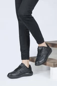 Jump 26821Zn Siyah Yürüyüş Kadın Sneaker Spor Ayakkabı - 3
