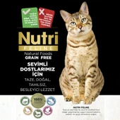 Nutri Feline 2Kg Yetişkin Somon Etli  Adult Urinary Kedi Maması - 5
