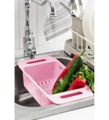 Geseus Boyu Ayarlanabilir Plastik Evye Süzgeç lavabo süzgeç-8119 - 12
