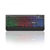 GameBooster G4 Pulsefire Rainbow Aydınlatmalı Semi-Mechanical Oyun Klavyesi GB-G4 - 1