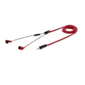 ED-83204 ednet Fermuar Fonksiyonlu Kulaklık, entegre mikrofon, 1.20 metre - 1