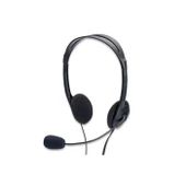 ED-83022 ednet Mikrofonlu Stereo Kulaklık, ses ayarı yapılabilir, 1.80 metre - 1